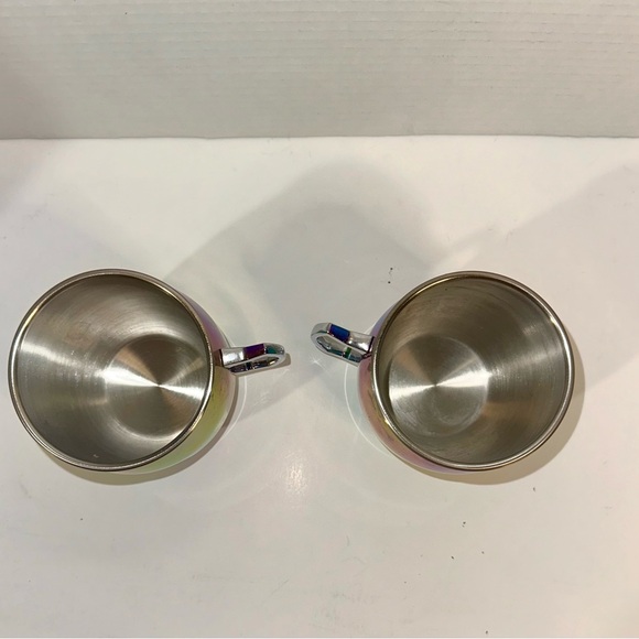 Thirstystone Titanium Rainbow Mule Moscow Mugs 20oz. (Set Of 2) Pre-owned - Picture 2 of 6